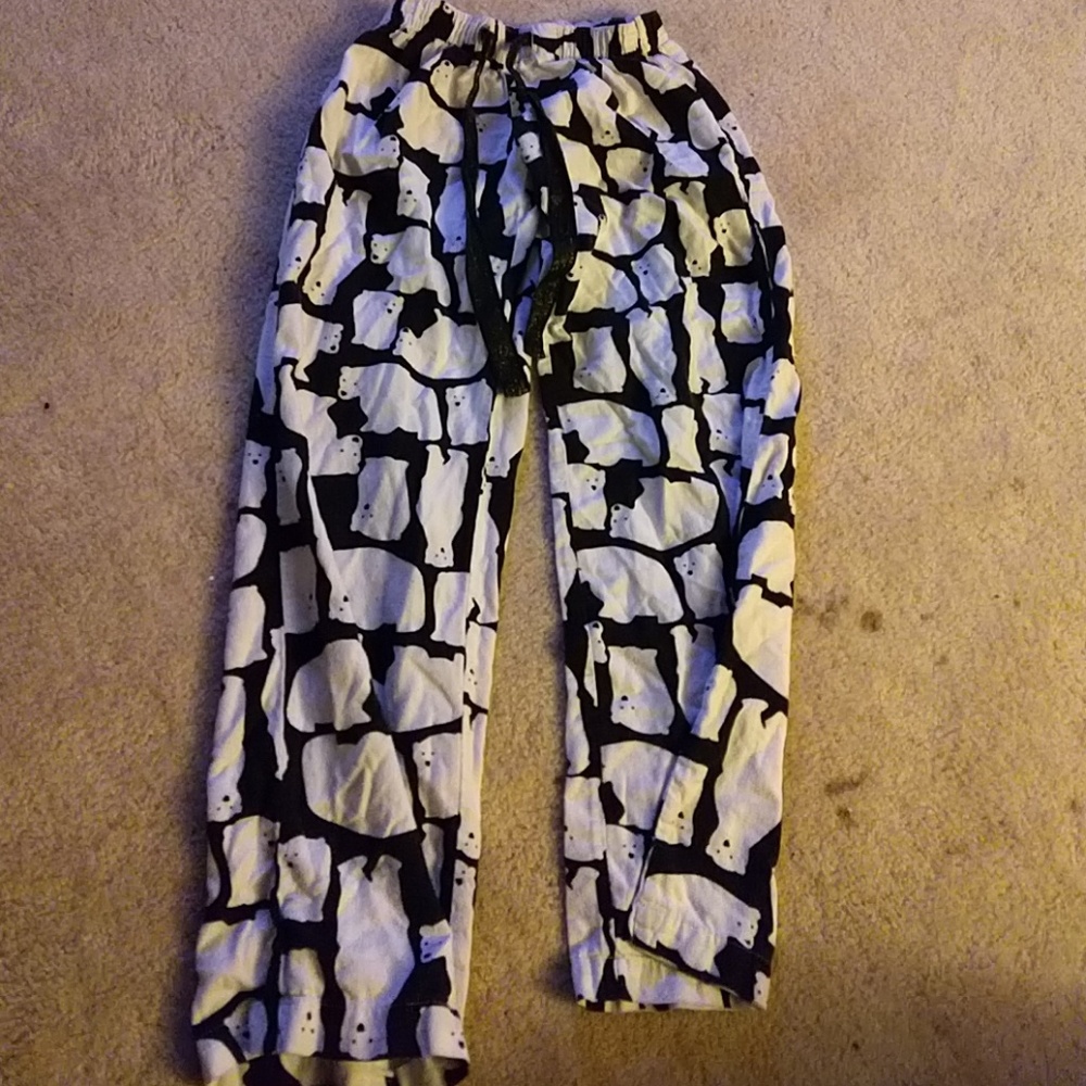 Polar bear pajama pants